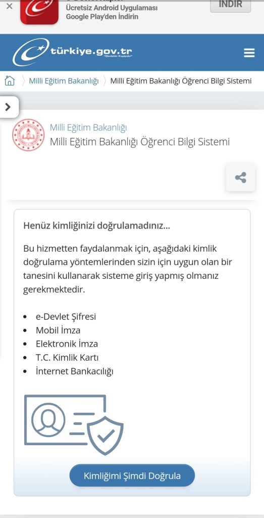 E-Okul VBS Öğrenci Ekleme