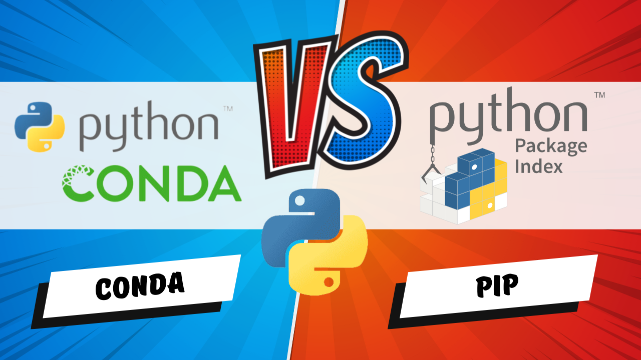 python pip conda